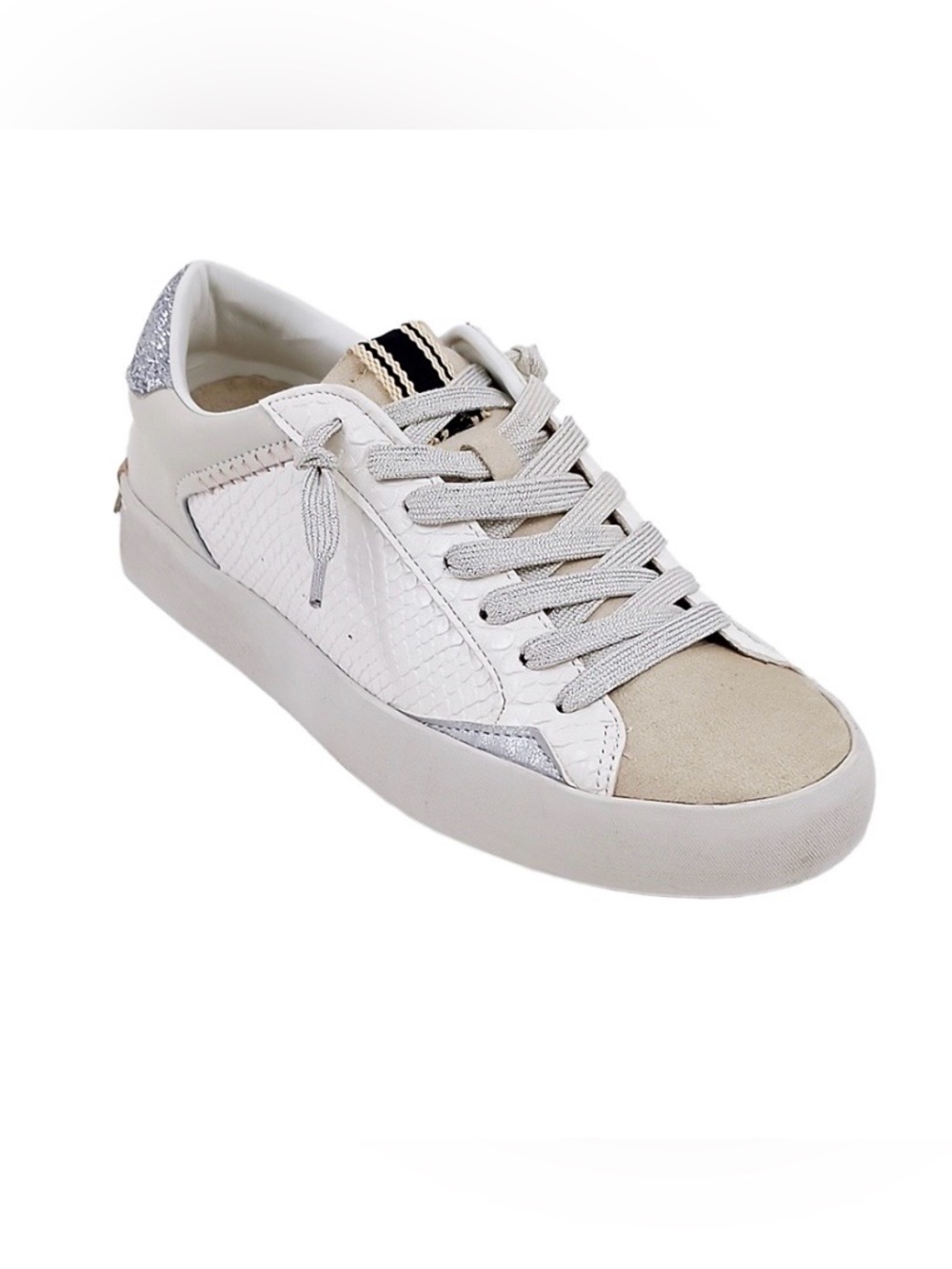 SHUSHOP Ruby Bone Snake Sneakers. NWT